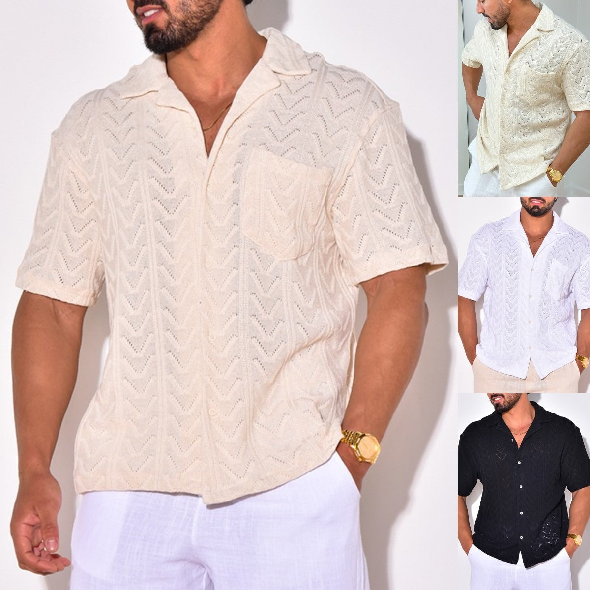 Flystepz™ Men's Summer Knit Tee