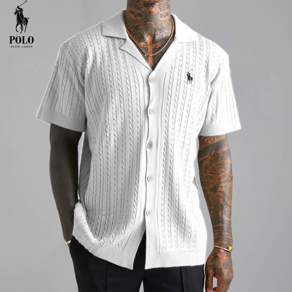 Flystepz™ R&L - Knitted Breathable Button Shirt