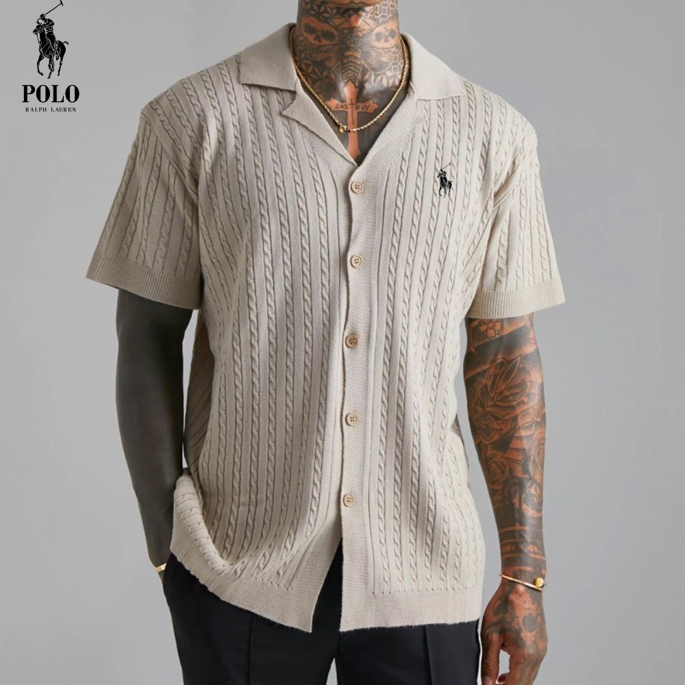 Flystepz™ R&L - Knitted Breathable Button Shirt