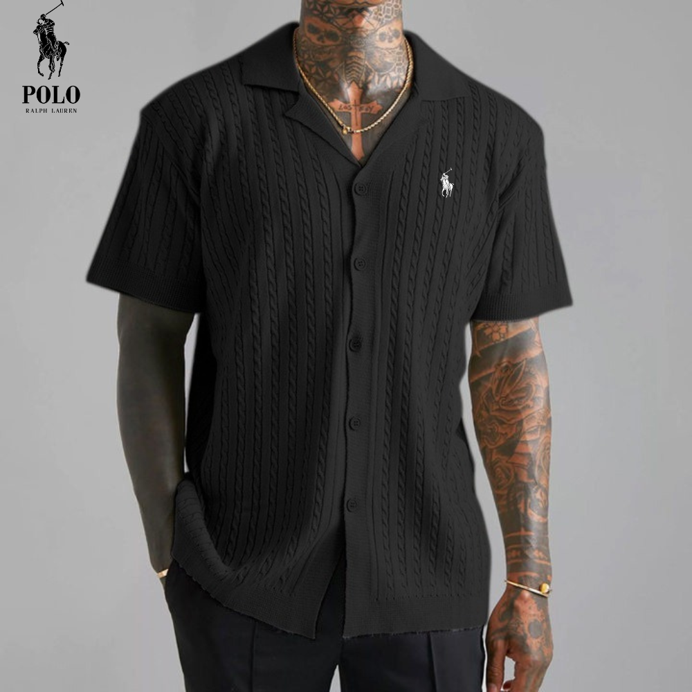 Flystepz™ R&L - Knitted Breathable Button Shirt